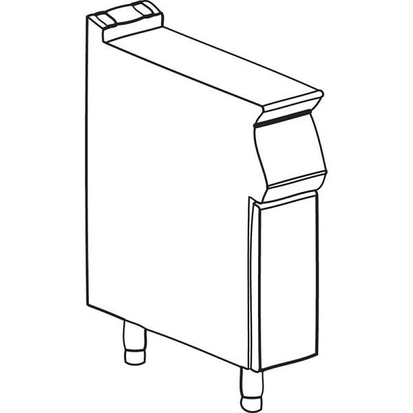 KBS Neutralelement B 200mm ohne Schublade offener Unterbau, 10509402
