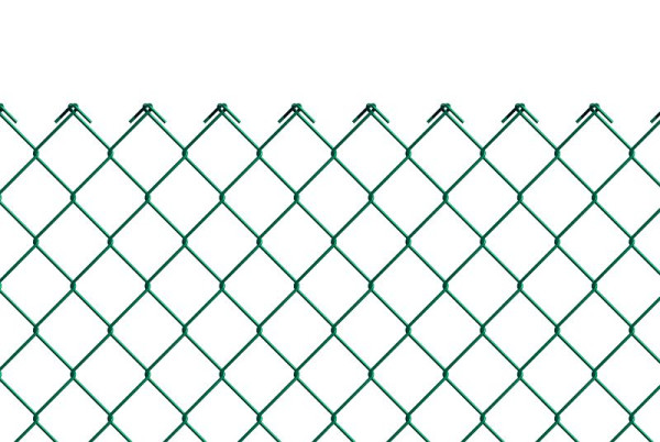 Alberts Maschendrahtgeflecht Typ 2,8, Stahl, sendzimirverzinkt grün, Baumkuchenwicklung, 15 m x 1250 mm, Maschen 60 x 60 mm, 604721