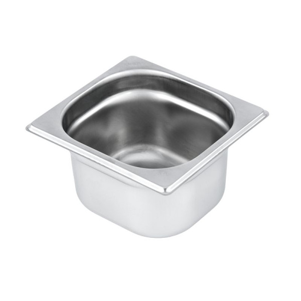 Casselin Gastronorm-Behälter 1/6 AISI 201, Tiefe: 65 mm, Inhalt: 1,4 L, CBG16065B
