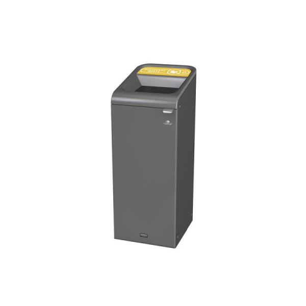 STEIN HGS Configure Recycling-Station Mixed Recycling, 57 Liter, FR, anthrazit, gelb, 83845.0005