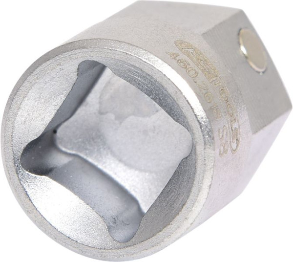 KS Tools Spezialeinsatz 4-kant mit Magnet, 8,0 mm, für SAF und Knorr Sättel, 460.2618
