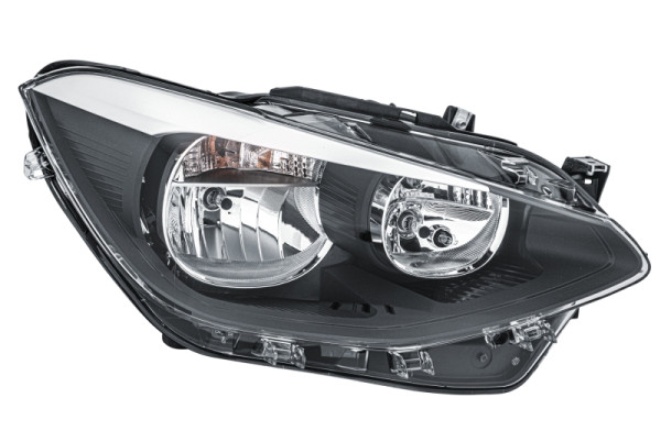 HELLA Halogen/FF-Hauptscheinwerfer, für u.a. BMW 1 (F20), ECE/CCC, für Rechtsverkehr, rechts, 1EG 010 741-081