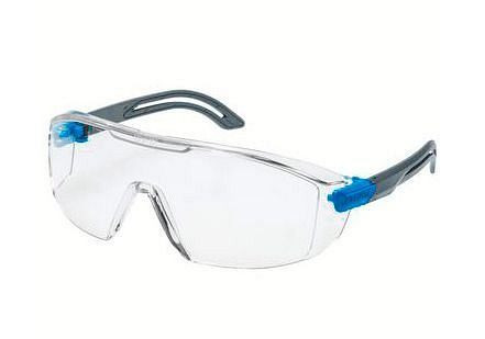 uvex Schutzbrille i-lite 9143265, anthrazit/blau, 311677