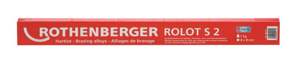 Rothenberger Hartlot ROLOT S2, nach ISO 17672, 3x3x500mm, 1kg, 40213