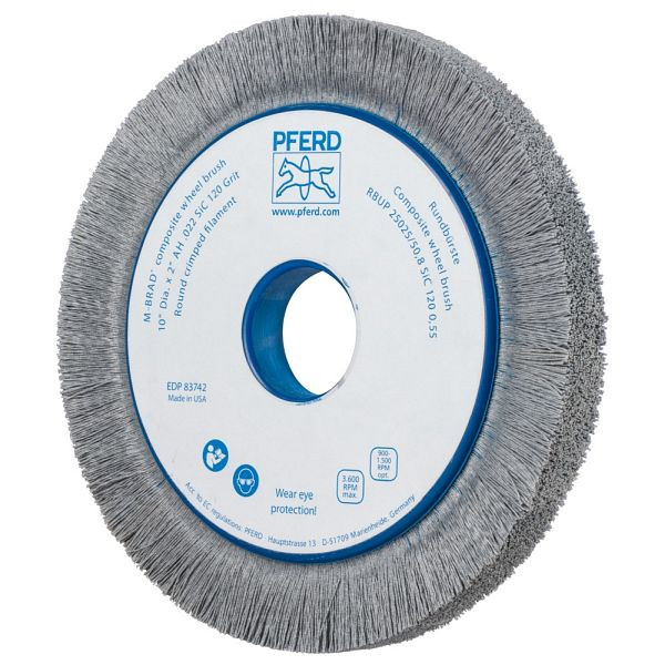 Pferd Rundbürste, ungezopft RBUP 25025/50,8 SiC 120 0,55, 79183742
