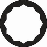 ELORA Steckschlüssel-Satz 1", zwölfkant, 14-teilig 1.7/16"-3.1/8", 780-10A, 0780601001000