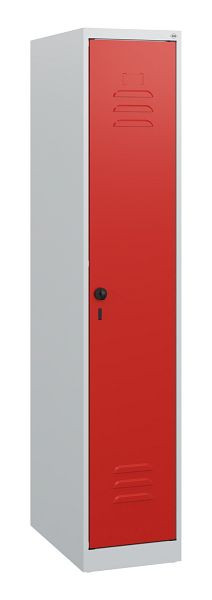 C+P Umkleidespind Classic PLUS, 1530x300x500mm, 7035/3020, Drehriegel, 0800005-10 S10024