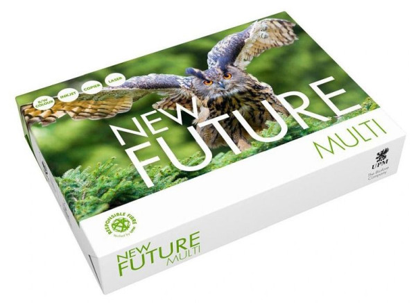 NEW FUTURE Kopierpapier, A4, 75g/m², 500 Blatt, weiß, 9527A75S