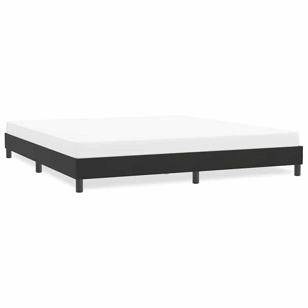 vidaXL Bettgestell ohne Matratze Schwarz 180x210 cm Samt, 4101369