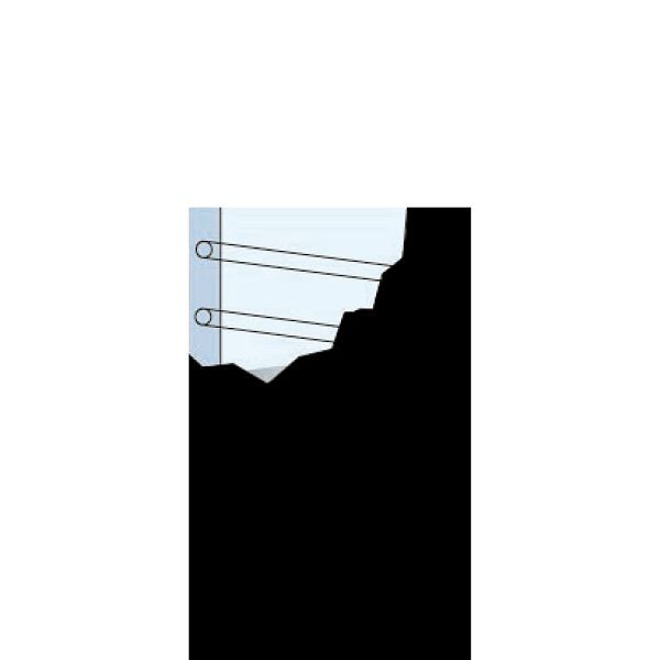 ewuaqua iWater flexibler PVC-Saugschlauch iFlex Aqua 1 1/4", 50 m Rolle, 76277