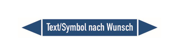 Schilder Klar Sauerstoff, Text nach Wunsch, 187x26 mm Folie selbstklebend, 30400/61