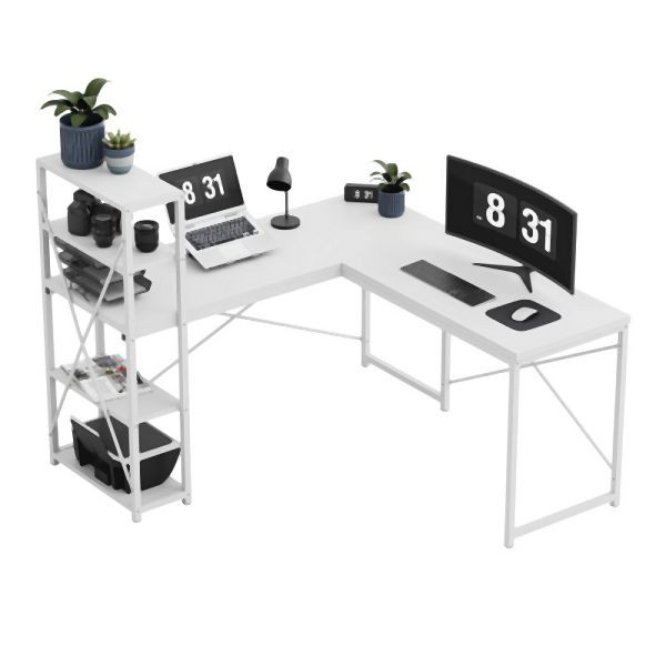 Mark Adler Leader 5.9 Weiß Eckschreibtisch, MA-LEADER 5.9 WHITE, 5903796019612