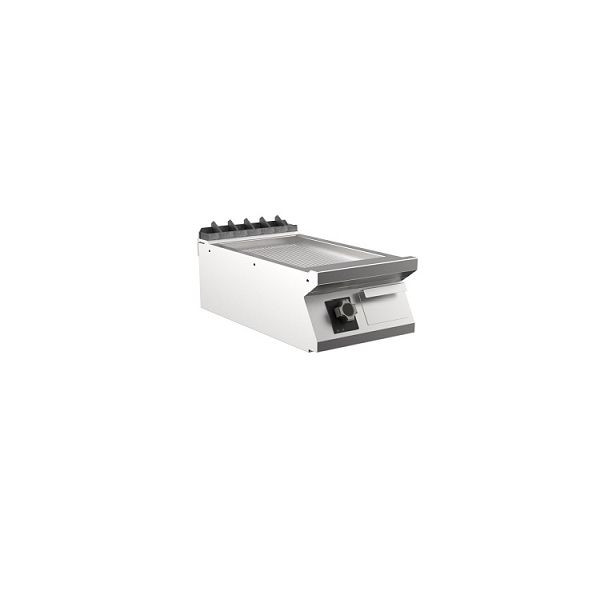 Mareno M1-900 elektrische Griddleplatte mit gerippter Chromplatte, 40cm, 400(B)x920(T)x250(H)mm, FT94ERCT, 191.238