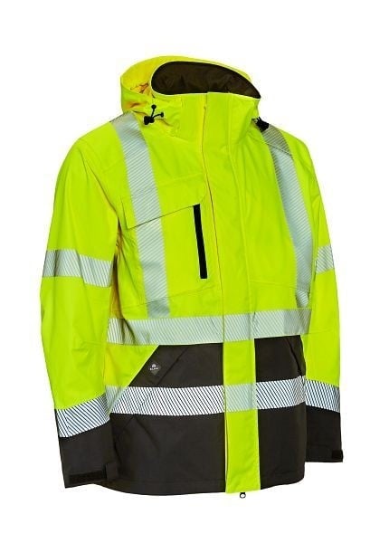 ELKA Visible Xtreme Stretchjacke Farbe: Warngelb/Schwarz Größe: XS, 186000R042.XS