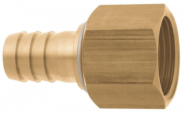 GEKA plus-Schlauchverschraubung "2000", IG G 1" - 19mm MS drehbar, VE: 10 Stück, 06.2053