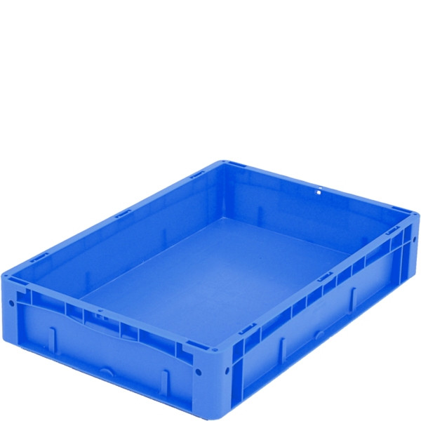 BITO Eurostapelbehälter XL mit Doppelboden /XL 64121D 600x400x120 blau, Doppelboden, C0293-0002