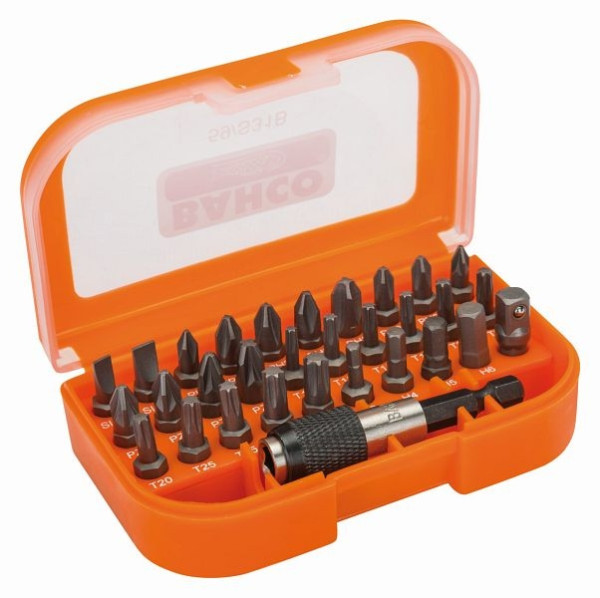Bahco Bit-Satz, 31-teilig, Gesamtlänge 180 mm, 59/S31B, 7314150325788