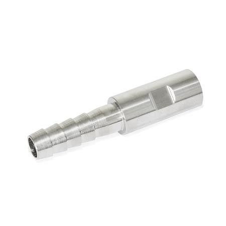 Ganter Edelstahl-Schlauchadapter (GN 480.7-D20-G1/4-12), VE: 5 Stück, 480.7-D20-G1/4-12