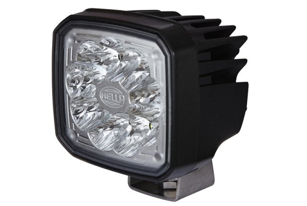 HELLA LED-Arbeitsscheinwerfer - Ultra Beam - 12/24V - 2200lm - Anbau/geschraubt - schwenkbarer Montagebügel/stehend - weitreichende Ausleuchtung, 1GA 995 506-031