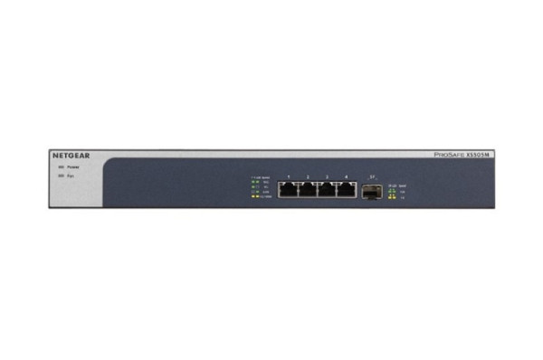 Netgear Unmanaged Pro Switch 4x10Gbit Ports, 1x SFP+, interne PSU, XS505M-100EUS