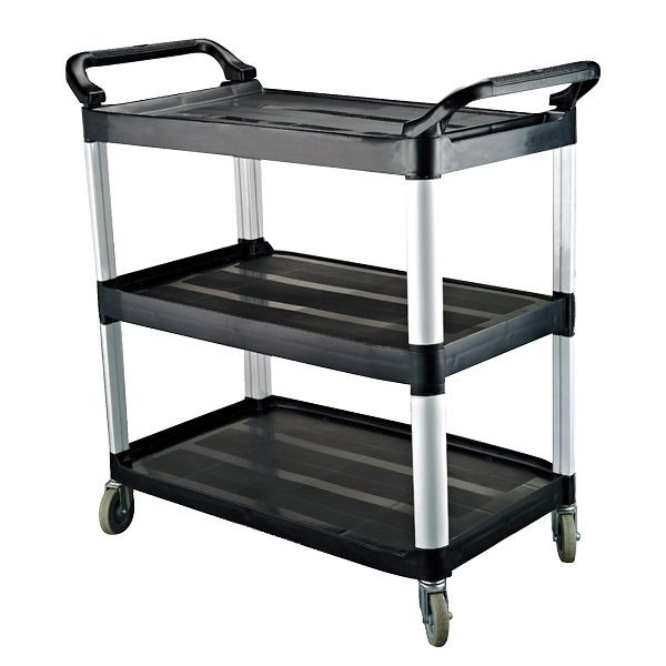 Vaiotec EASYLINE Servierwagen Kunststoff "big" / 3 Böden, 102x50x96 cm, 10270