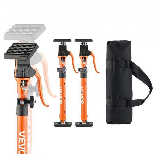 VEVOR Einhandstütze, 2 Stk., Deckenstütze 48–75cm, Teleskopstütze aus Stahl, 100kg Kapazität, für Schränke & Trockenbau, ZXKSCG185295ZO7G3001V0