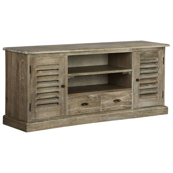 vidaXL TV-Schrank Mindiholz Massiv 145x35x60 cm, 245507