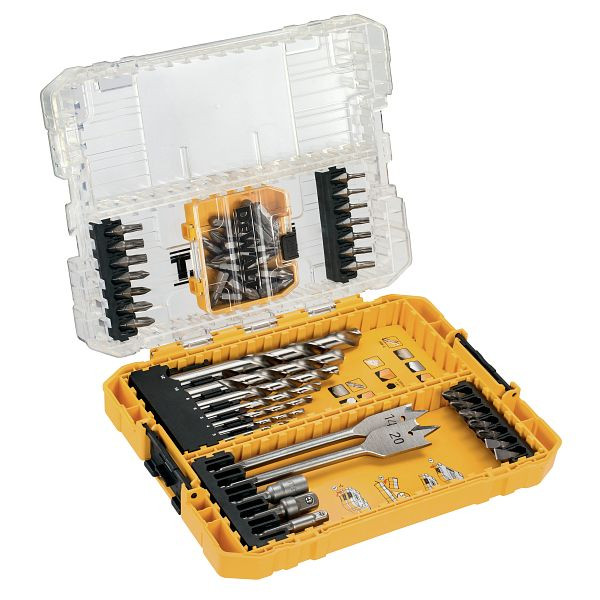 DeWalt Bit und Bohrer-Set 55-teilig, VE: 5 Stück, DT70757-QZ