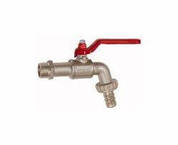 Riegler Kugelauslaufhähne Messing vernickelt, 103416