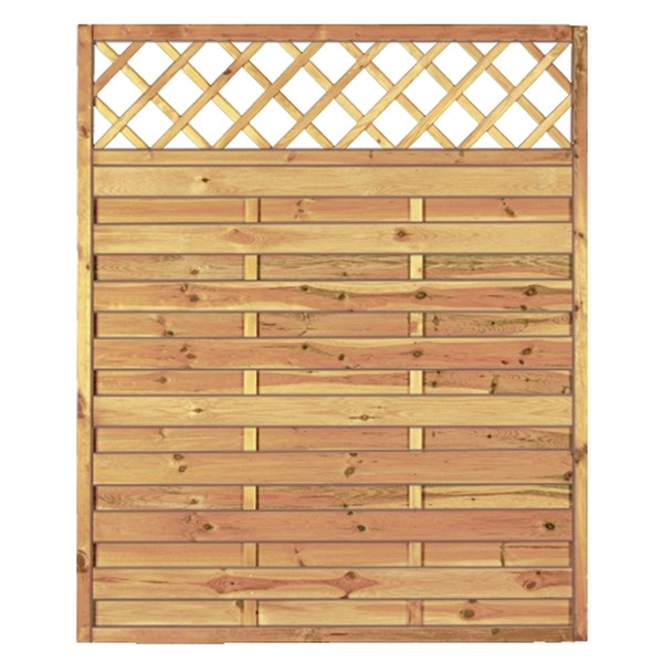 T&J Maxi-Massiv-Ranki 150 x 180 cm, Rahmen 45/45 mm, kdi grün, Lamellen geriffelt & geschraubt, 11207