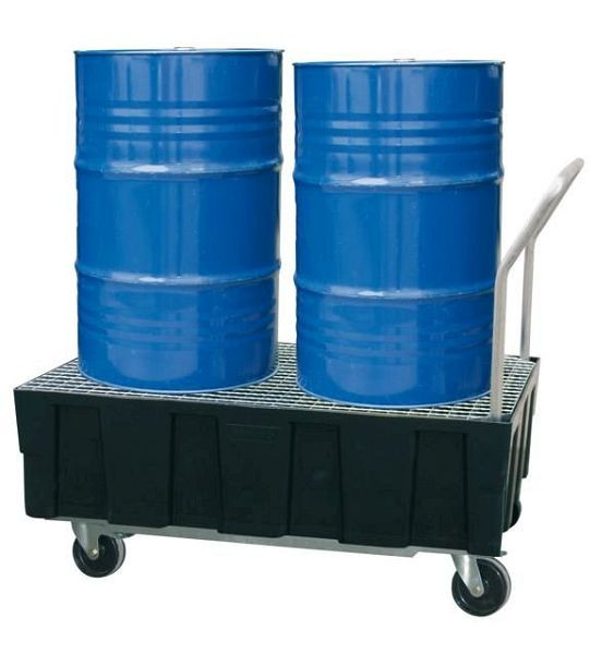 Cemo PE-Auffangwanne 250/2-mobil, Maße: 129 x 80,5 x 104 cm, 8286, 4052886129432