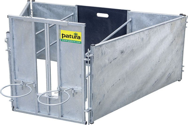 Patura Adoptionsbox für Lämmer Starterset mit 2 Seitenteilen verzinkt, für Schafe, 370170