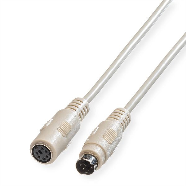 ROLINE Tastatur-Kabel-PS/2 ST/BU, 3 m, 11.01.5630