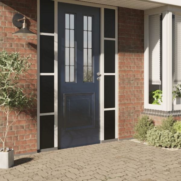 vidaXL Fensterfolien 4 Stück Matt Bambus-Muster PVC, 3208964