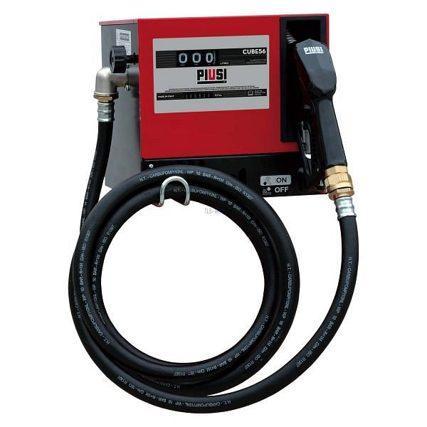 ZUWA Tankstelle für Diesel und Biodiesel, ohne Ansaugschlauch Kleintankstelle CUBE 56, AC, P57500