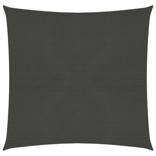 vidaXL Sonnensegel 160 g/m² Anthrazit 7x7 m HDPE, 311060