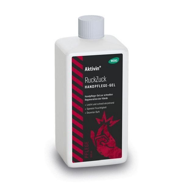WERO Aktivin RuckZuck - Handpflegegel, VE: 500 ml Euroflasche, 20743605
