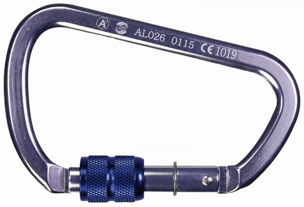 Artex Alu-Schraubkarabiner Typ AXB 10, 4002