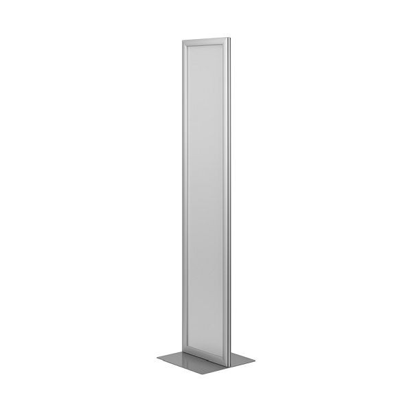 VKF Renzel Infodisplay / Werbeaufsteller / Bodenplakatständer „Multi“, mit Alurahmen, 2, UV-stabilisiert, 51.0264.3