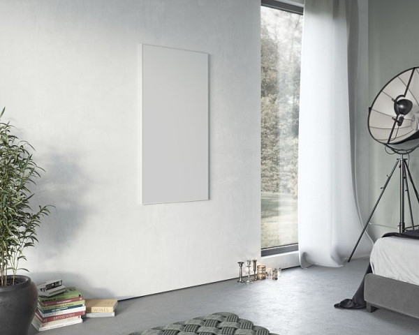 Ximax Infrarotheizung Aluminiumpaneel 600 mm x 1200 mm 800 Watt Wandmontage Weiß, 41008