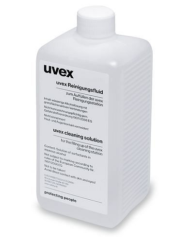 uvex Reinigungsfluid 9972100, für Brillenreinigungsstation 9970002, VE: 500 ml, 210-200