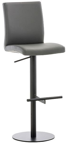 CLP Barhocker Cadiz Kunstleder schwarz, grau, 308591