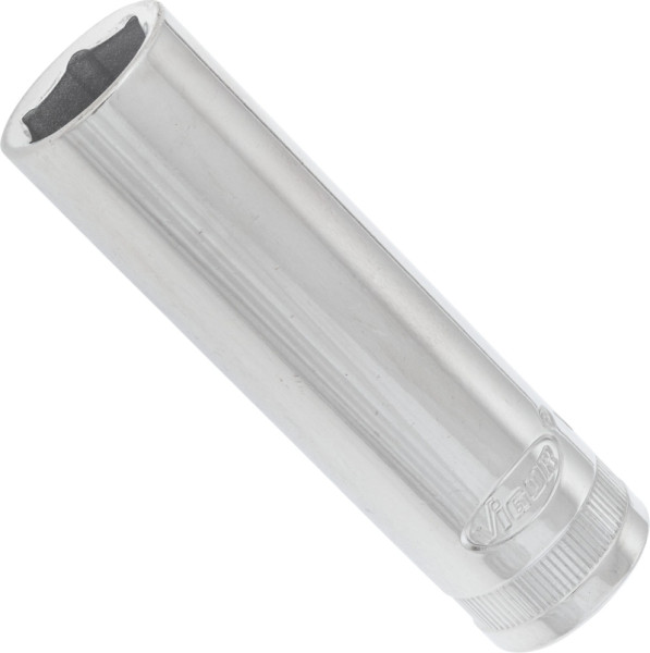 VIGOR Steckschlüsseleinsatz, lang, Vierkant hohl 12,5 mm (1/2 Zoll), Außen-Sechskant Profil, 15 mm, V2586N