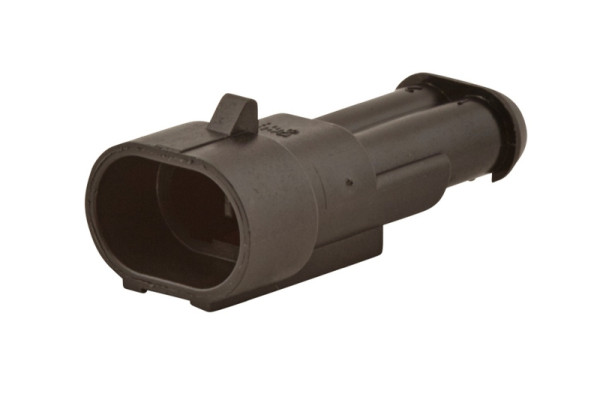 HELLA Steckgehäuse, 2-polig, Stecker: Parallelverbinder, Stiftform, 8JA 746 183-022