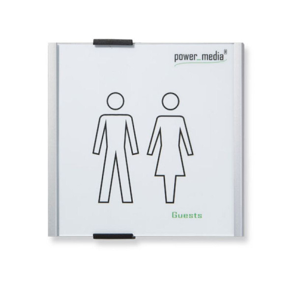 Stein HGS Türschild -Alumino-, 215 x 148 mm (A5 quer), al5515