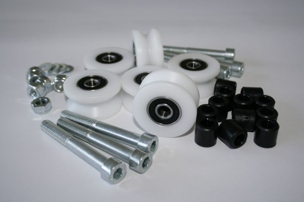 ELMAG Laufrollen Set (6 Stück) komplett für Steintrennmaschine ELITE 80S, 9601268