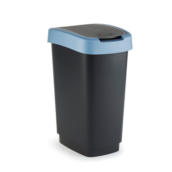 STEIN HGS Abfalleimer Twist, horizonblau, Gesamthöhe 476 mm, 83477.0003