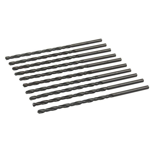 Silverline HSS-R-Bohrer, metrisch, extra lang, 10er-Packung, 4,0 x 119 mm, 282382
