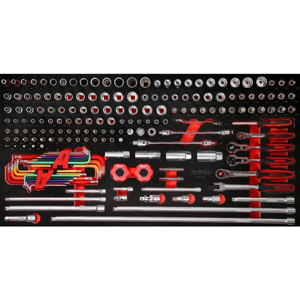 KS Tools PERFORMANCEplus Werkzeugsatz 183-teilig 1/4'+3/8' Steckschlüssel, 813.0183