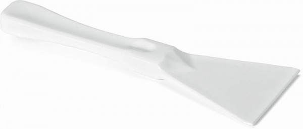 Nölle HACCP Kunststoffspachtel weiß 75 mm, Schabekante, 75 mm, VE: 10 Stück, 18710701